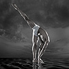 One Legged Forward Bend (Urdhva Prasarita Ekapadasana)<br>
Benefits.
Tones the leg muscles and reduces fat around the hips.
